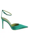 Shop Lella Baldi Satin Pumps
