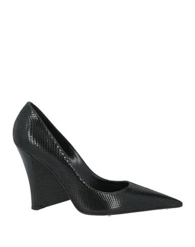 Lella Baldi Woman Pumps Black Size 6 Leather
