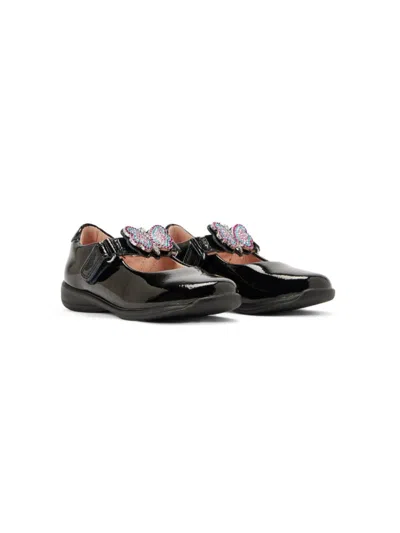 Lelli Kelly Kids' Annie Interchangeable Strap Shoes In Black