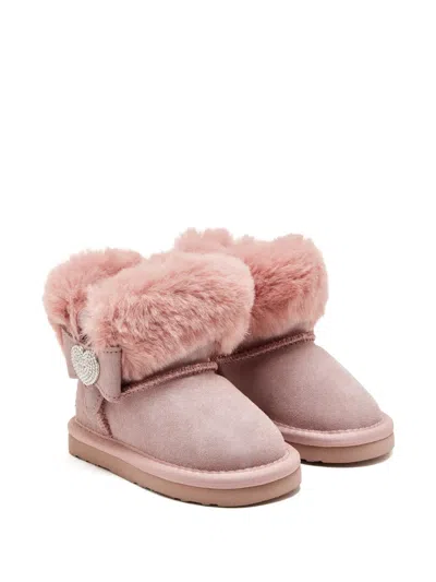 Lelli Kelly Kids' Bow-detail Boots In Pink