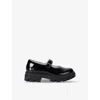 LELLI KELLY DS' MADELINE PATENT-LEATHER SCHOOL SHOES BLACK EUR 34 / 2 UK