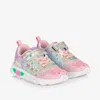 LELLI KELLY GIRLS PINK STAR LIGHT-UP TRAINERS