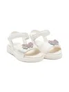 Lelli Kelly Leather Sandals In White