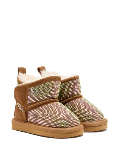 Lelli Kelly Kids' Olivia Embellished Boots In Brown