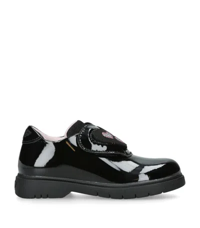 Lelli Kelly Kids' Patent Leather Eloise Slip-on Shoes In Black