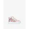 Lelli Kelly Unicorn Rainbow High-top Sneakers In Pink
