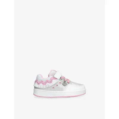 Lelli Kelly Kids' Ds' Frangetta Faux-leather Trainers In Multi