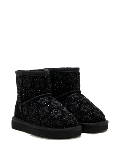 Lelli Kelly Kids' Star-embellished Boots In Black