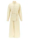 Lemaire Women Cotton Dress In Yellow