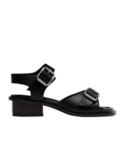 LEMAIRE 35MM DOUBLE-BUCKLE SANDALS