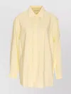 Lemaire 36 Collared Neck Long Shirt With Laces