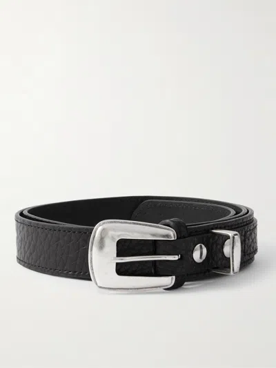 Lemaire 3cm Full-grain Leather Belt In Black