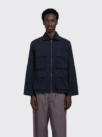 Lemaire 3d Pocket Jacket In Black