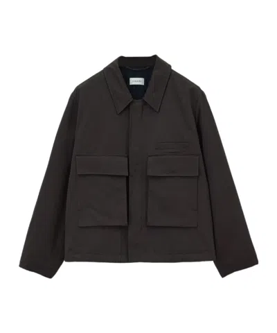 Lemaire 3d Pocket Jacket In Black