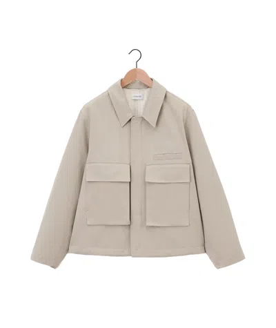 Lemaire 3d Pocket Jacket In Nude