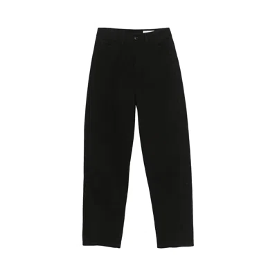 Pre-owned Lemaire 5-pocket Twisted Pants 'jet Black' | Women's Size 36