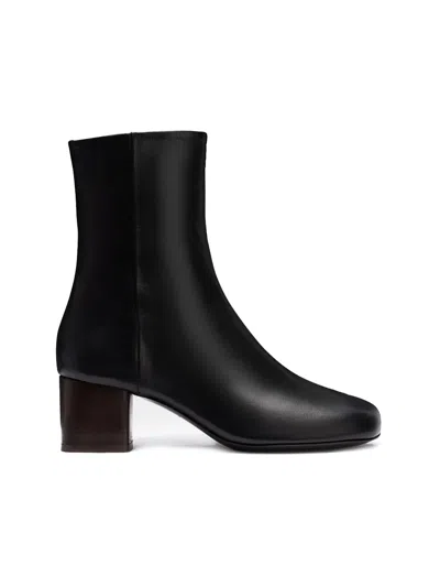 LEMAIRE LEMAIRE 55MM ANATOMIC BOOTS BLACK