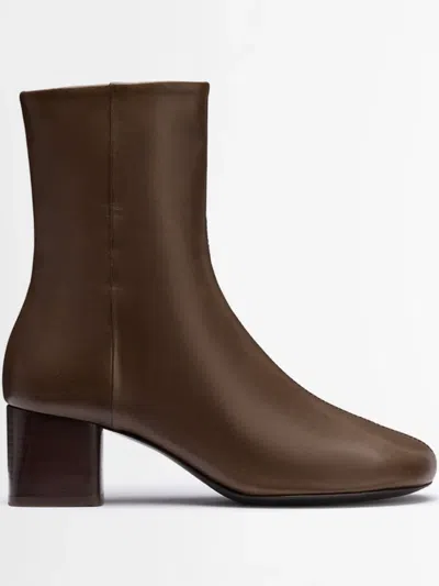 Lemaire 55mm Anatomic Boots In Brown