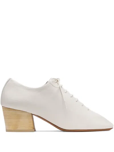 Lemaire 55mm Souris Elongated-toe Pumps In White