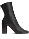 Lemaire 80mm Anatomic Zip-detail Block-heel Boots In Black