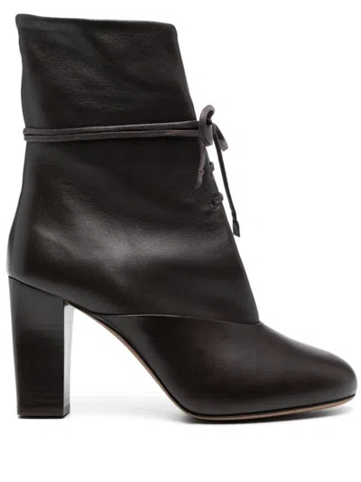 LEMAIRE LEMAIRE 80MM LACE-UP BOOTS