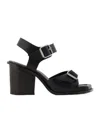 Lemaire Strappy Sandal In Black