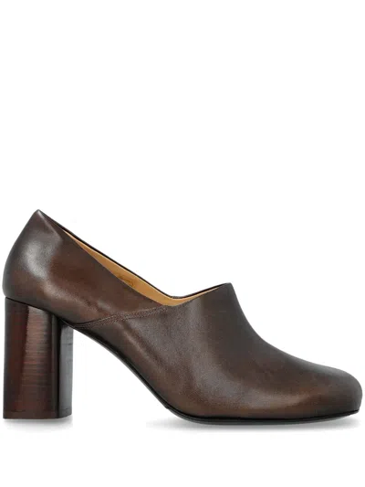 Lemaire Anatomic Pump 55 In Dark Brown
