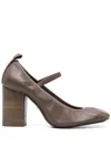 LEMAIRE 85MM LEATHER PUMPS