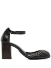 Lemaire 85mm Micro Leather Pumps In Brown