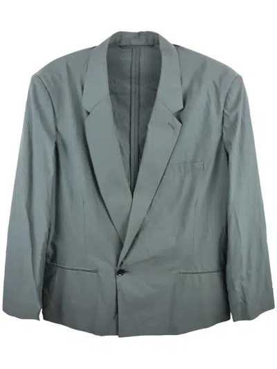 Lemaire Single-breasted Blazer In グレー