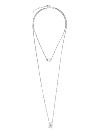 Lemaire Abacus Bolo Tie In White
