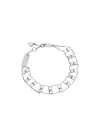 Lemaire Abacus Brass Bracelet In White