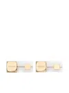 Lemaire Abacus Earrings In Gold