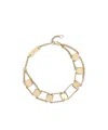 Lemaire Abacus Square Bead Bracelet In Yellow