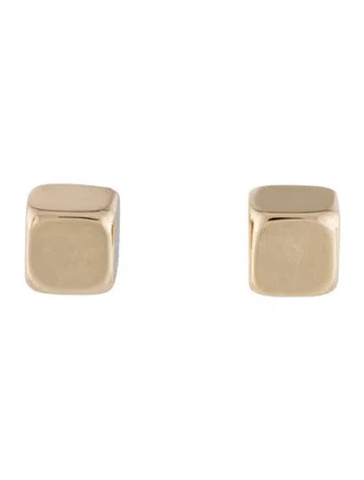 Pre-owned Lemaire Abacus Stud Earrings In Multicolor