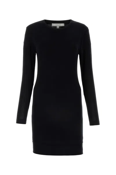 LEMAIRE ABITO IN COTONE NERO DONNA