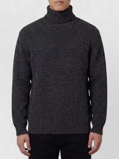 Lemaire Alpaca-yak Blend Turtleneck Sweater In Multi