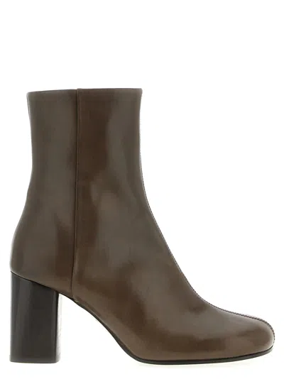 Lemaire 'anatomic' Ankle Boots In Brown