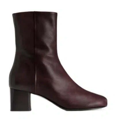 Lemaire Anatomic Boots 55 In Brown