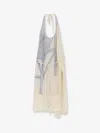 Lemaire Off-white Philippe Weisbecker Apron Midi Dress In Neutral