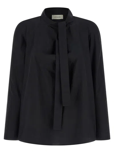 Lemaire Ascot Blouse In Black