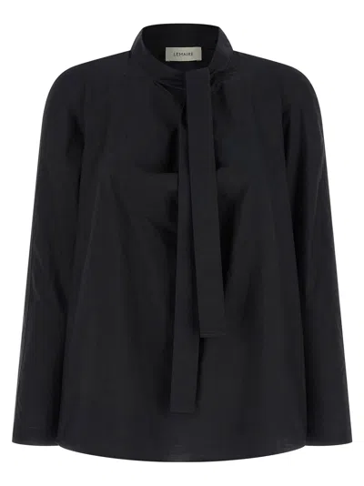 Lemaire Ascot Blouse In Black