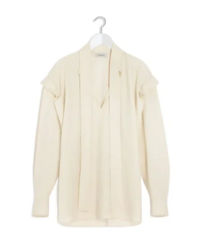 Lemaire Ascot Blouse In White