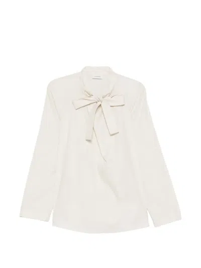 Lemaire Ascot Blouse In White