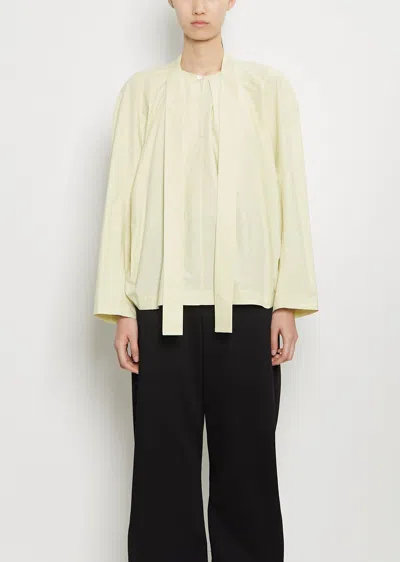 LEMAIRE ASCOT COTTON BLOUSE