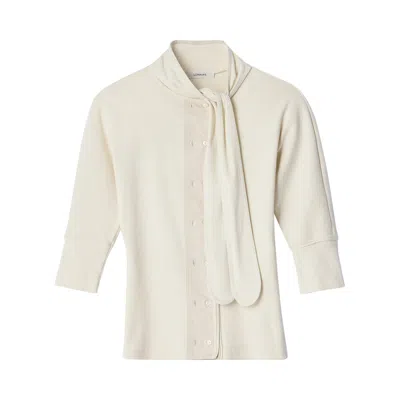 Pre-owned Lemaire Ascot T-shirt 'enoki' | Cream | Women's Size S