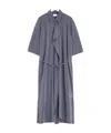 Lemaire Asymmetrical Shirt Skirt In Gray