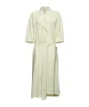 Lemaire Asymmetrical Shirt Skirt In Nude
