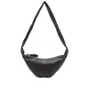 Lemaire Croissant Medium Shoulder Bag In Black