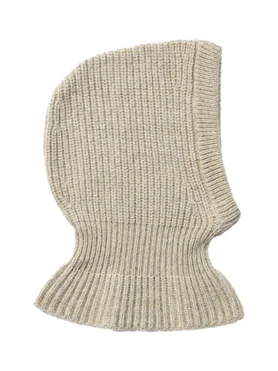 Lemaire Balaclava Hood Beige/oat